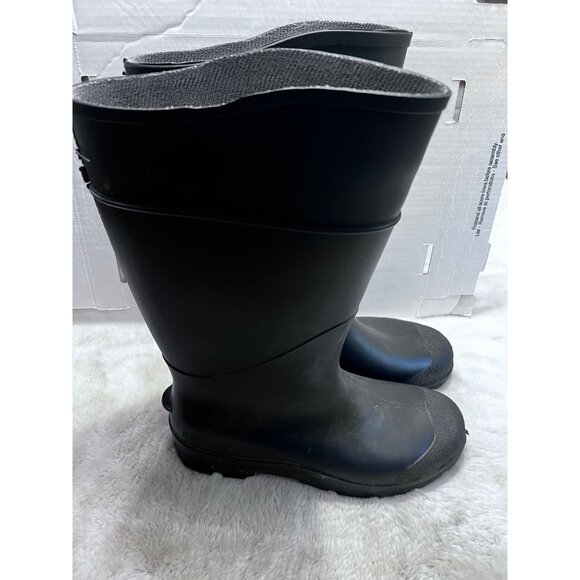 Servus Black Rubber Mens Work Boots Size 12 - Picture 7 of 7